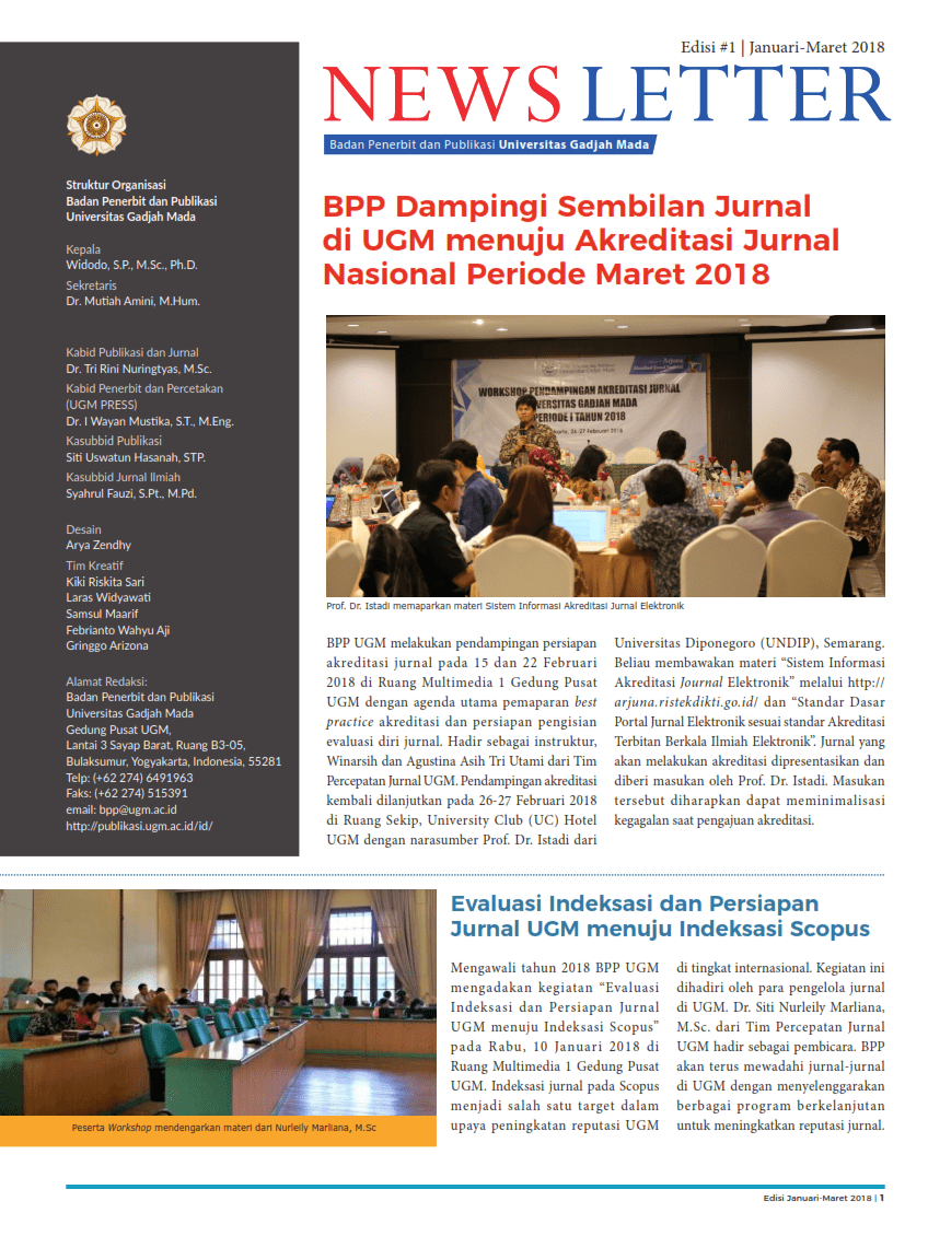 Newsletter – Badan Penerbit Dan Publikasi